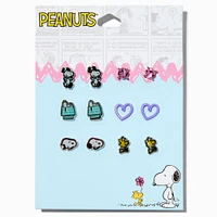 Peanuts™ Snoopy & Woodstock Stud Earrings - 6 Pack