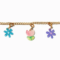 Claire's Club Make-It-Yourself Flower Charm Bracelet Kit