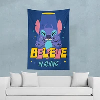 Disney Stitch Believe Wall Hanging Tapestry (ds)