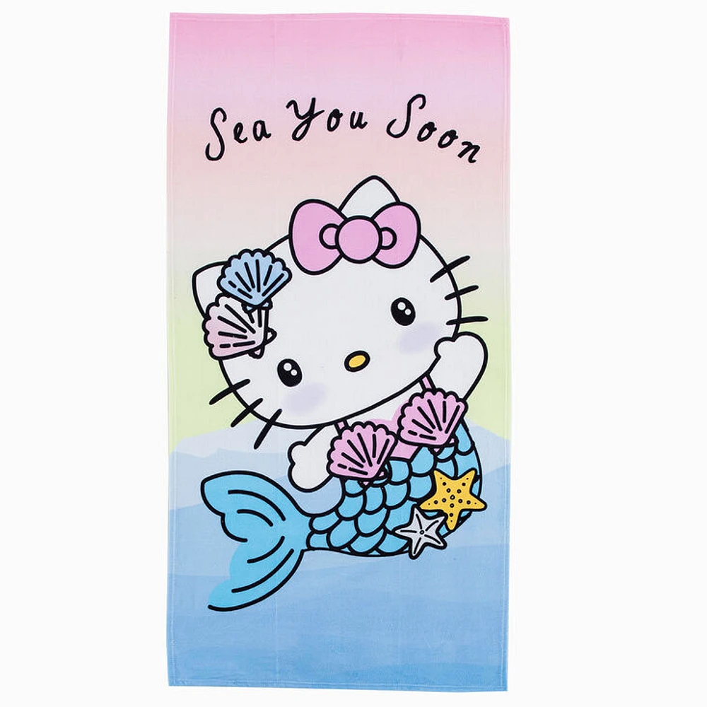 Hello Kitty® Sea You Soon Beach Towel (ds)