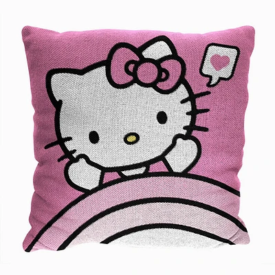 Hello Kitty® Big Hugs Jacquard Pillow (ds)