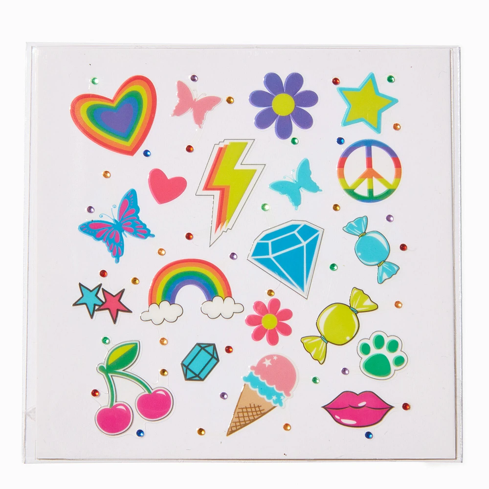 Rainbow Mixed Body Stickers