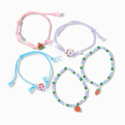 Claire's Club Costume Critters Best Friends Stretch Bracelets - 5 Pack