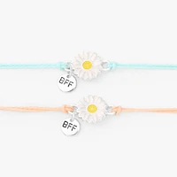 Best Friends Daisy Adjustable Bracelets - 2 Pack