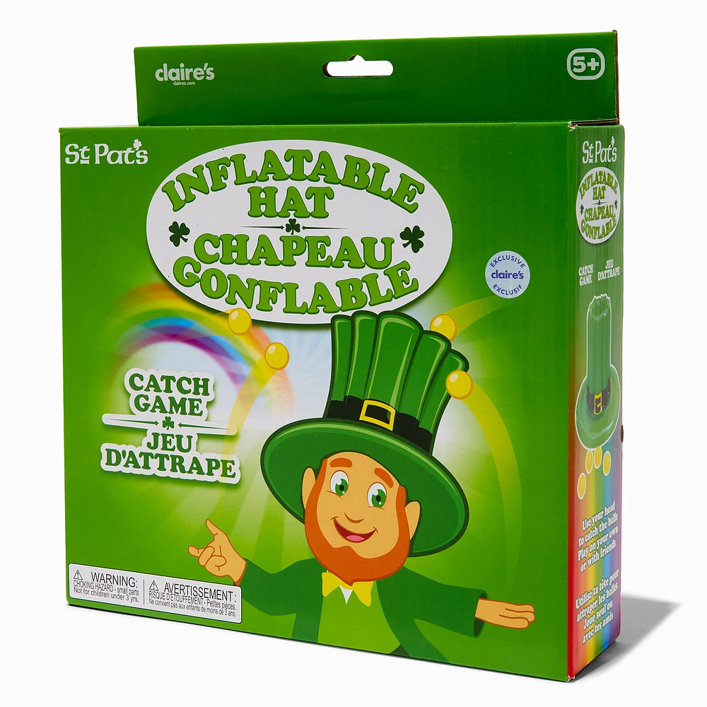 Claire's Exclusive St. Patrick's Day Inflatable Hat Catch Game