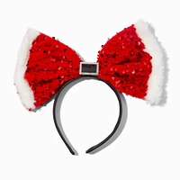 Big Santa Bow Headband