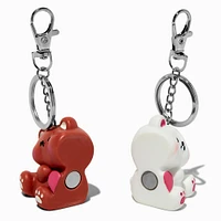 Magnetic Bears Best Friends Keychains - 2 Pack