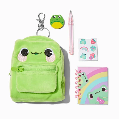 Green Frog 4'' Backpack Stationery Set