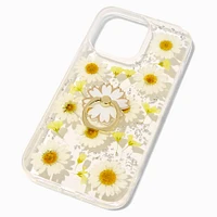 Daisy Ring Holder Protective Phone Case - Fits iPhone 14 Pro Max