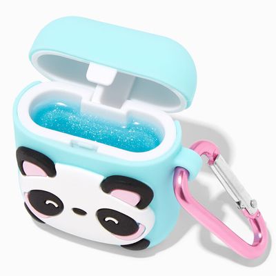 Glitter Panda Keychain Lip Gloss Pot