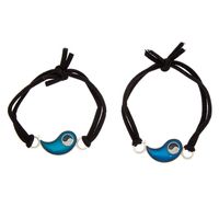 Mood Yin Yang Stretch Friendship Bracelets - 2 Pack
