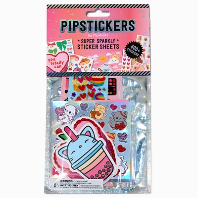 Pipstickers® Girly Super Sparkly Sticker Sheet Set - 9 Pack
