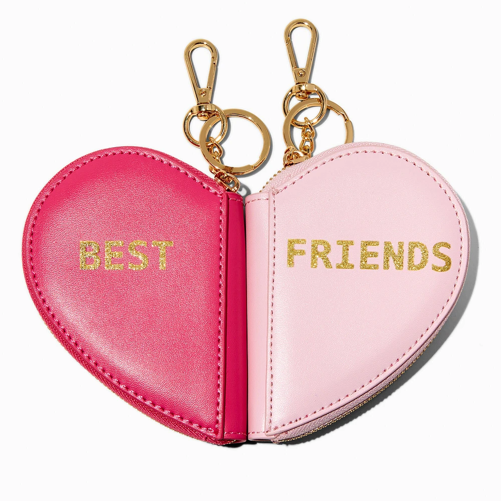 Best Friends Heart Coin Purse - 2 Pack