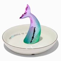 Iridescent Mermaid Tail Trinket Dish