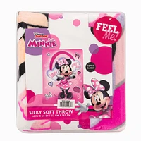 Disney Minnie Mouse Silk Touch Throw Blanket (ds)