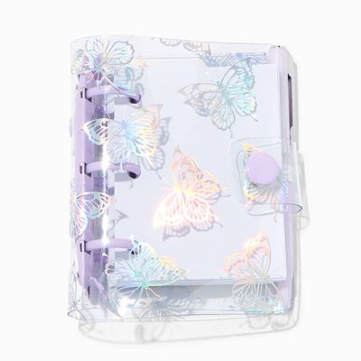 Holographic Butterflies Mini Journal Notebook