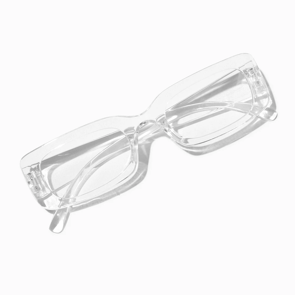 Solar Blue Light Reducing Rectangular Clear Lens Frames