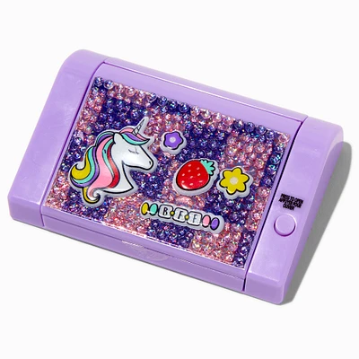 Y2K Unicorn Purple Bling Mechanical Lip Gloss Set