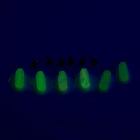 Glow in the Dark Mystical Gem Earrings Set - 6 Pack