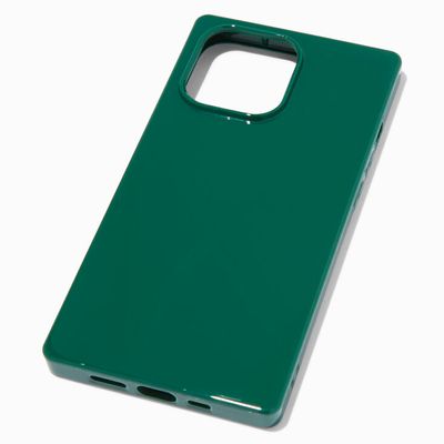 Shiny Emerald Green Protective Phone Case - Fits iPhone® 13 Pro
