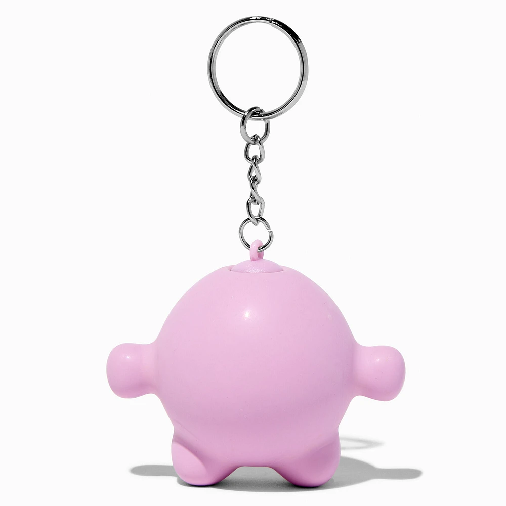 Lilac Girl Stress Ball Keychain