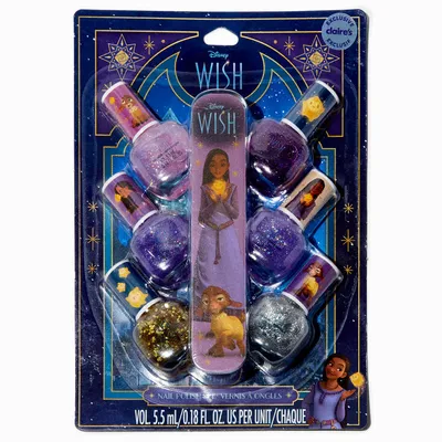 ©Disney Wish Claire's Exclusive Nail Polish Set - 7 Pack