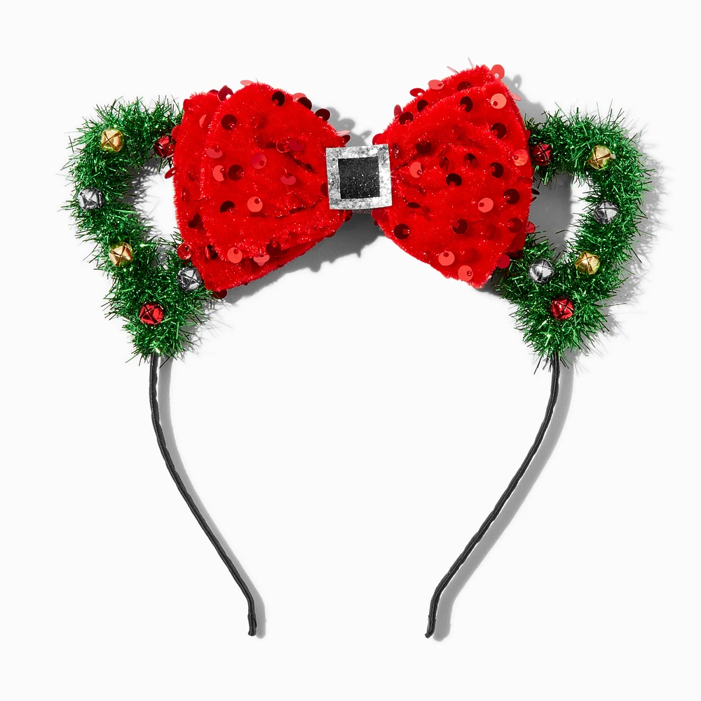 Tinsel & Bow Cat Ear Headband