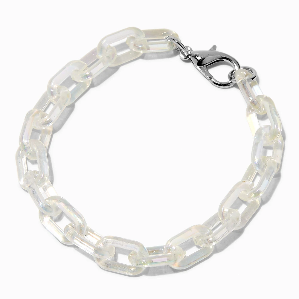 Clear Chain-link Handle Charm