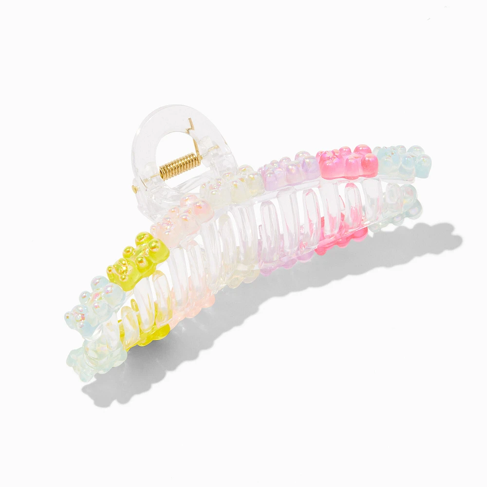 Iridescent Pastel Gummy Bears® Hair Claw