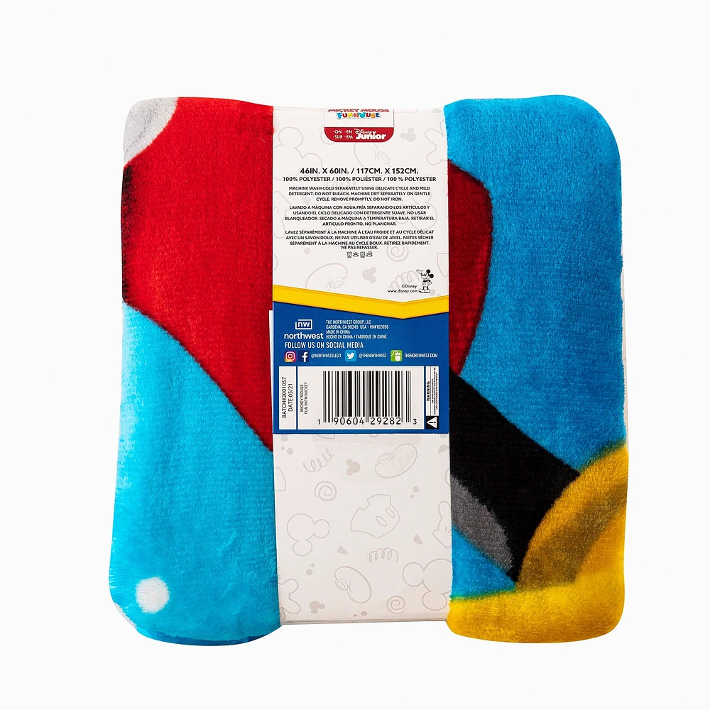 Disney Micky Mouse Touch Throw Blanket