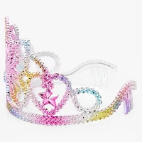 Claire's Club Pastel Butterfly Jeweled Tiara