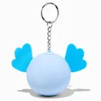 Blue Axolotl Stress Ball Keychain