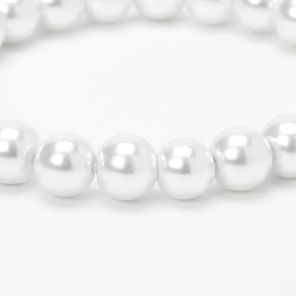 Classic Pearl Stretch Bracelet