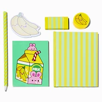 Banana Milk Stationery Set