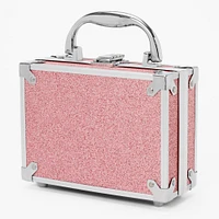 Pink Glitter Travel Case Makeup Set