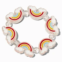 Claire's Club Rainbow Stretch Bracelet