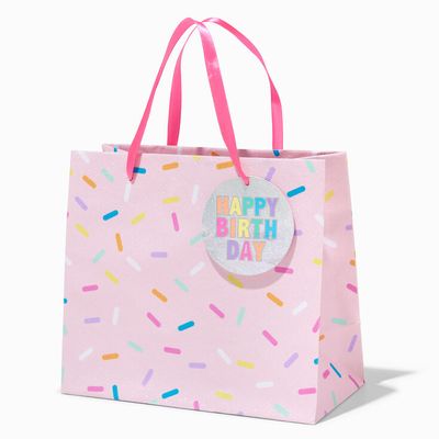 Cupcake Sprinkles Birthday Gift Bag - Medium