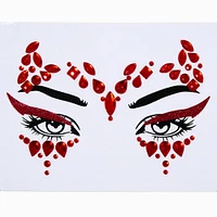 Red Devil Face Gems