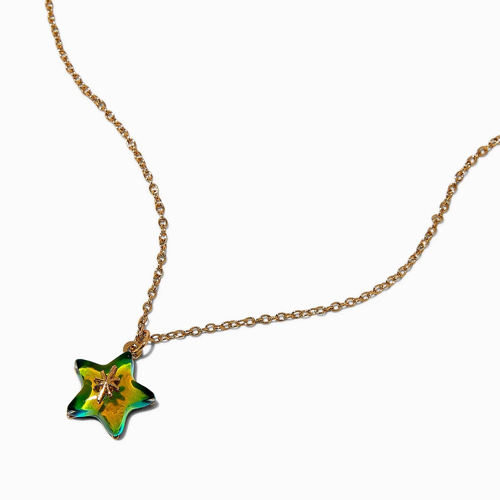 Mood Star Pendant Necklace