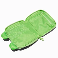 Green Frog Zip Around Wallet