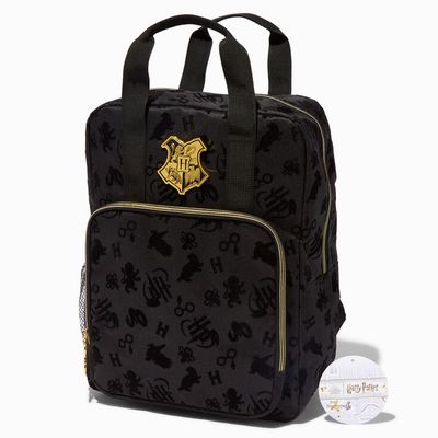 Harry Potter™ Black Velvet Backpack