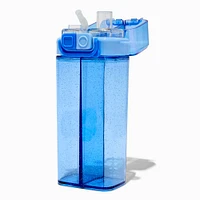 Blue Double Sided Crossbody Water Bottle