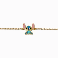 Disney Stitch Gold-tone Sterling Silver Anklet