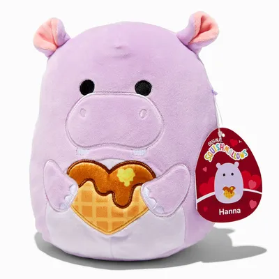 Squishmallows™ 8'' Hanna Hippo Waffle Plush Toy