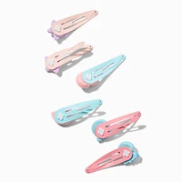 Claire's Club Seashell Snap Hair Clips - 6 Pack