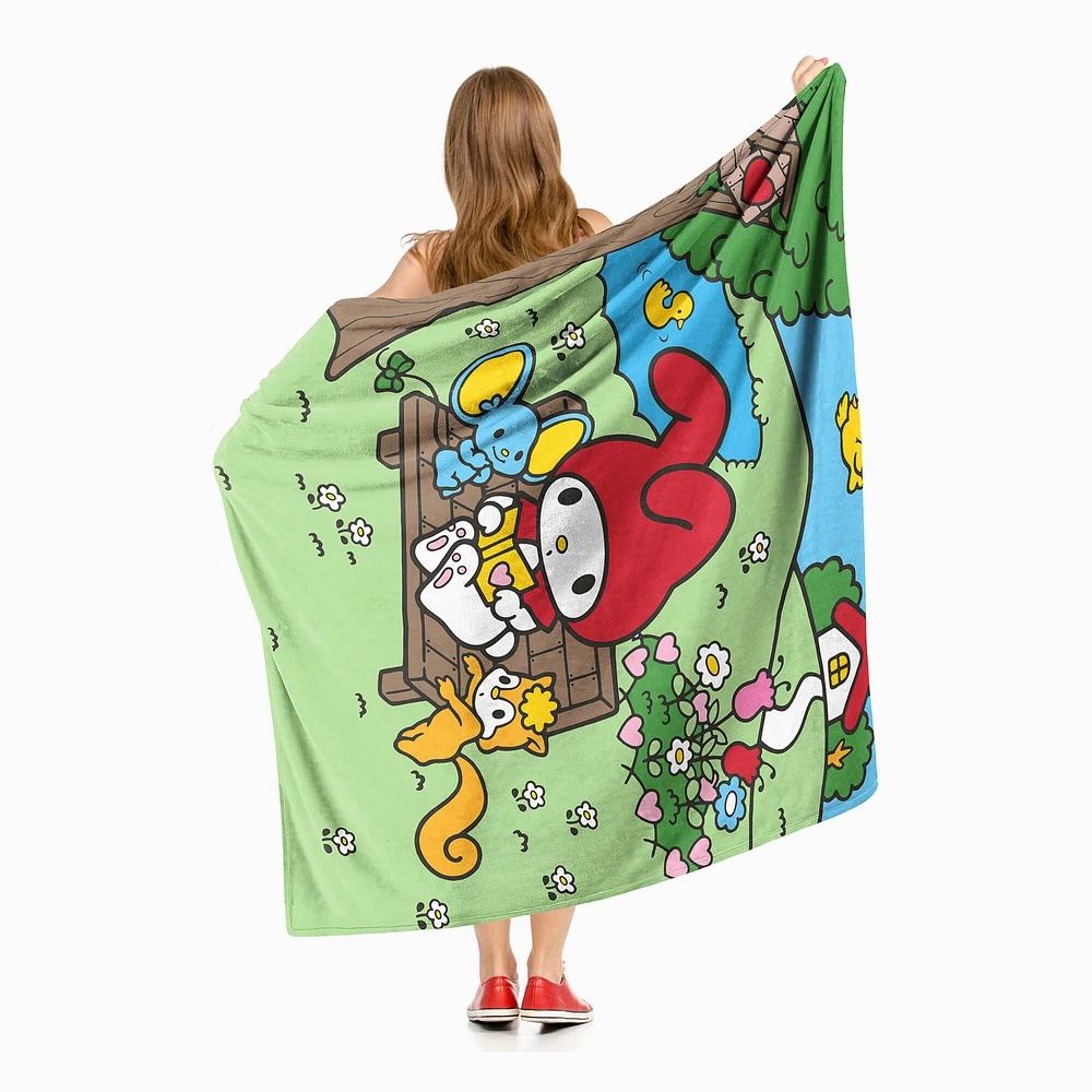 My Melody® Outdoor Reading Silk Touch Throw Blanket (ds)