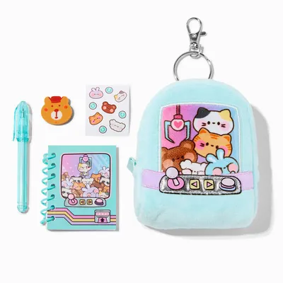 Claw Game 4'' Backpack Stationery Set