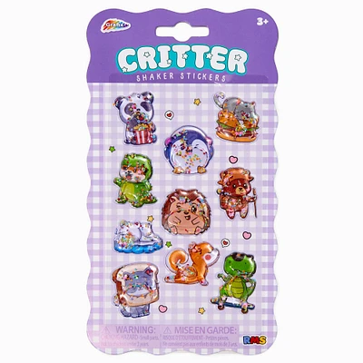 Grafix® Critter Shaker Stickers - 10 Pack