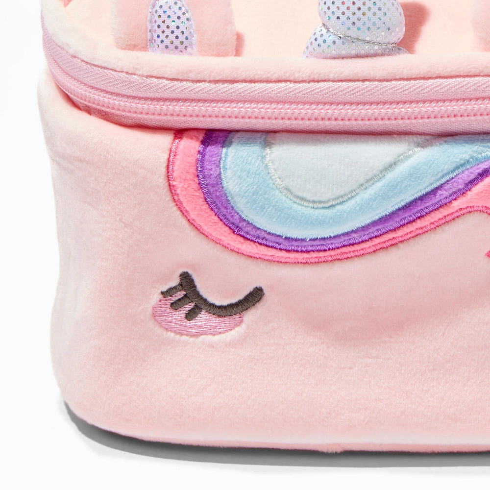 Chibi Unicorn Plush Makeup Bag