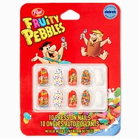 Fruity Pebbles™ Claire's Exclusive Stiletto Vegan Press On Faux Nail Set - 10 Pack